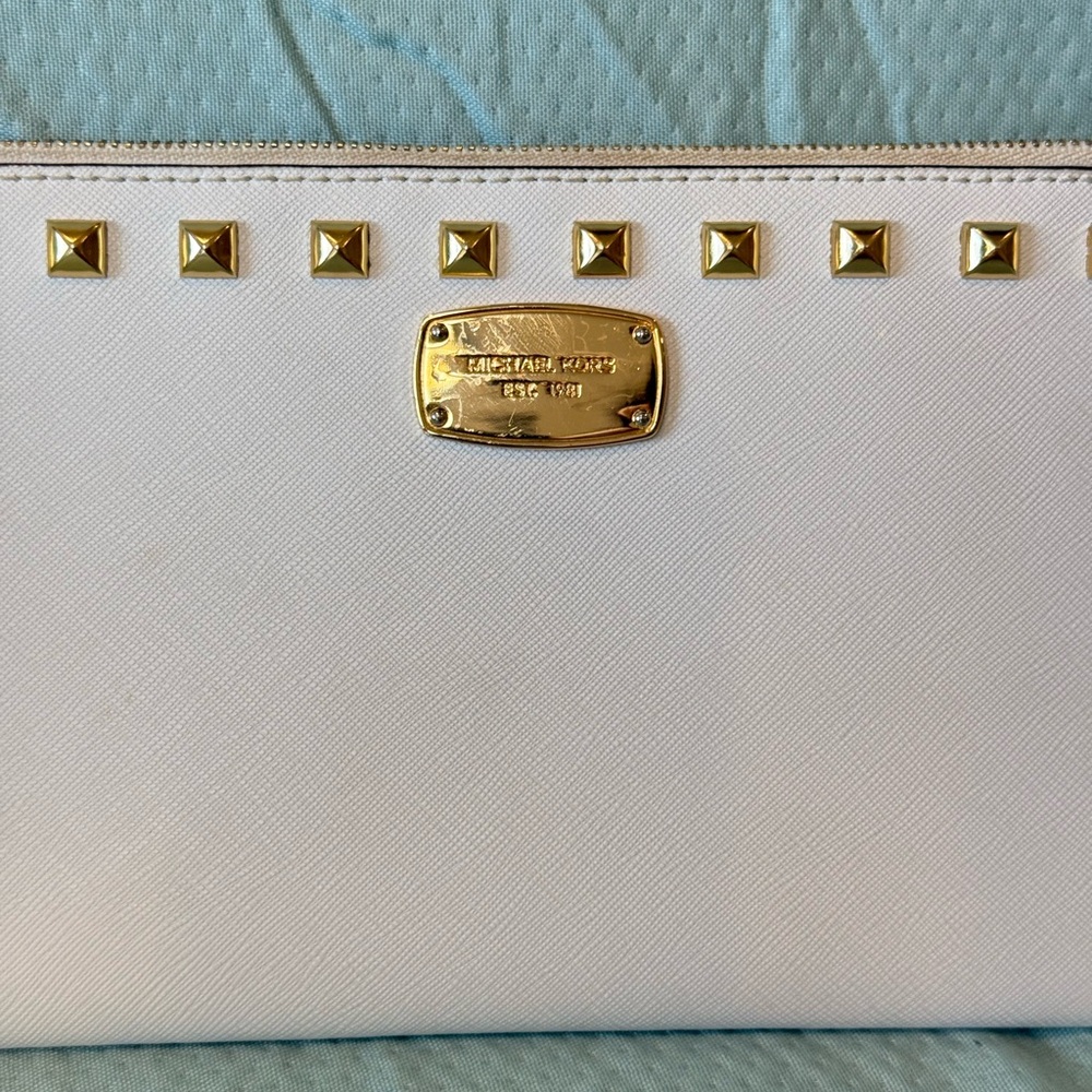 SOLD 🚨Michael Kors Studded Wristlet - Picture 2 of 9
